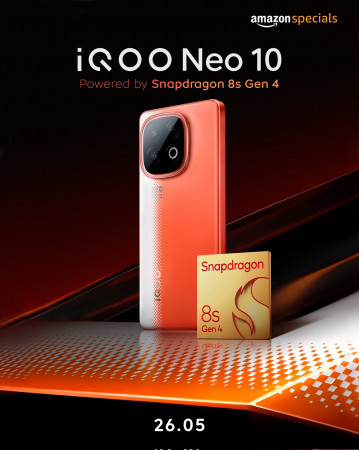 Официально: iQOO Neo 10 получит Snapdragon 8s Gen 4 (первые тизеры)