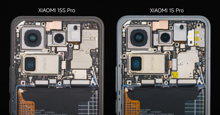   XRing:  Xiaomi 15S Pro  c Xiaomi 15 Pro