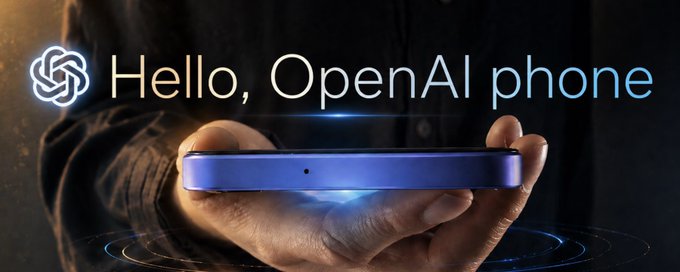 Смартфон OpenAI выйдет намного раньше, чем предполагалось