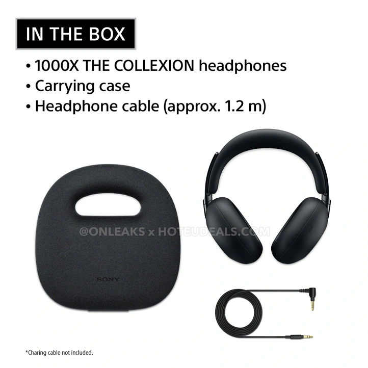 неАнонс Sony 1000X «The ColleXion» – большой слив накануне премьеры