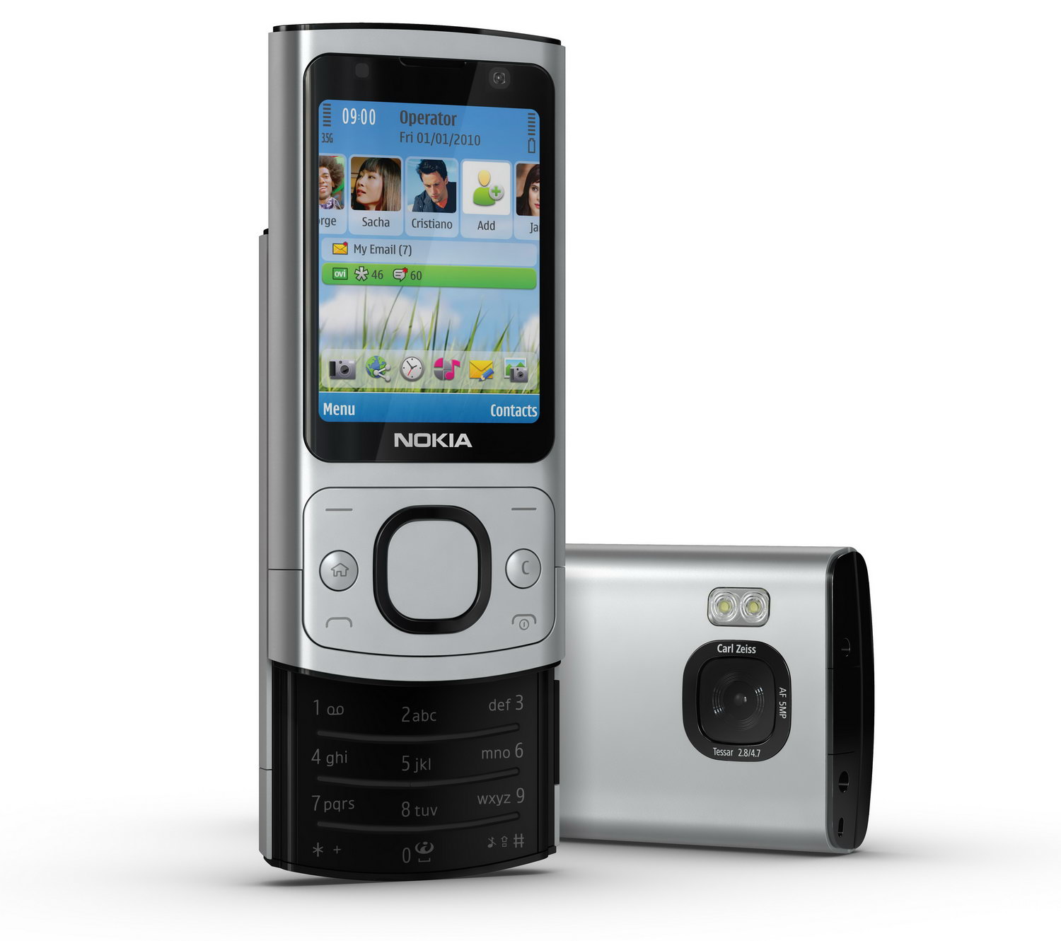 Nokia 6700 slide: яркий смартфон в шести разных цветах