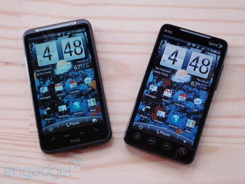 HTC Desire HD  HD EVO 4G