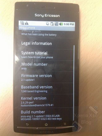 Sony Ericsson X11 anzu