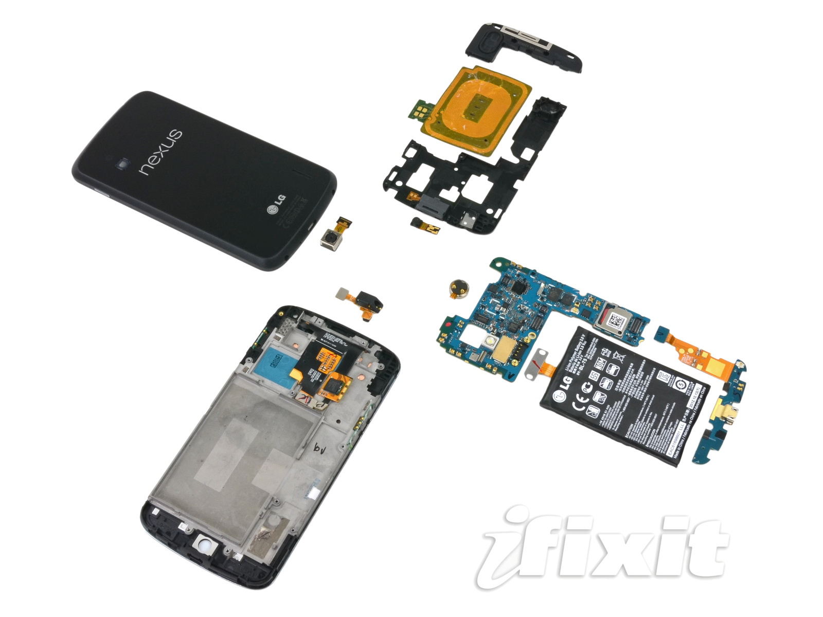 Полная разборка LG Nexus 4 и теории заговора