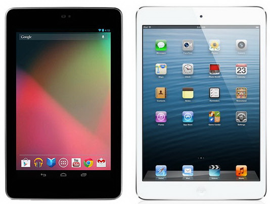 Обзор Apple iPad mini против Google Nexus 7: битва лучших
