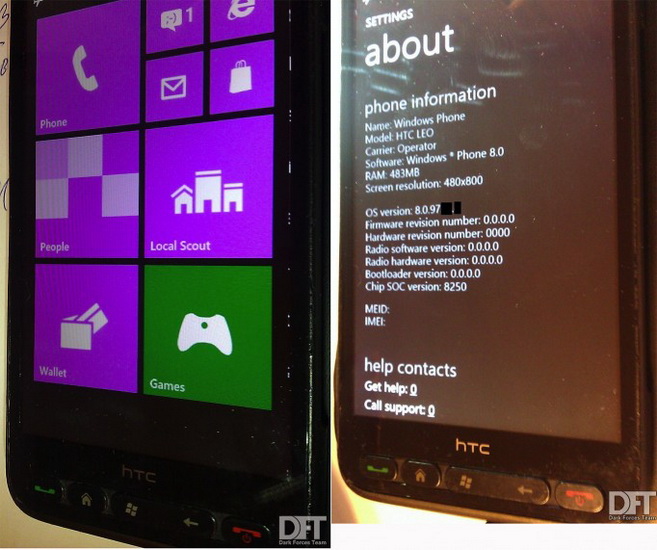  HTC HD2  Windows Phone 8