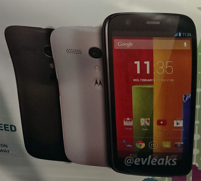 Motorola Moto G:    