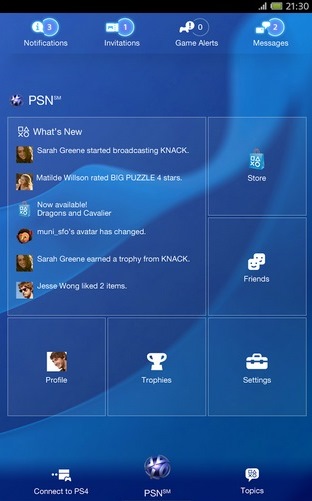 Playstation App    Android  iOS