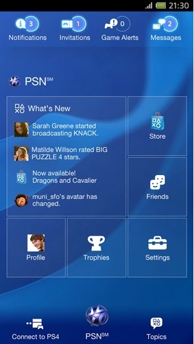 Playstation App    Android  iOS