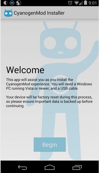 CyanogenMod Installer официально в Google Play