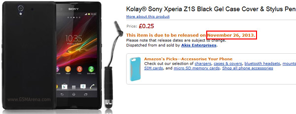  Sony Xperia Z1S    ?