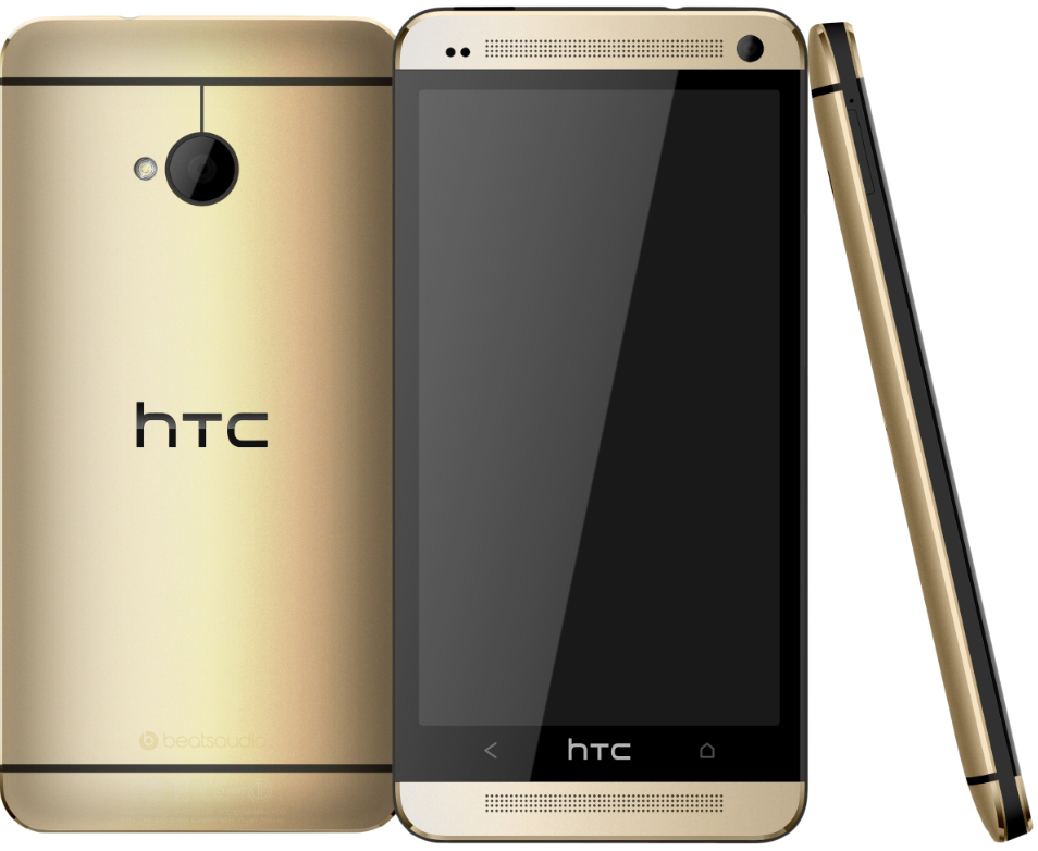 HTC One в золотом по «демократичной» цене представлен
