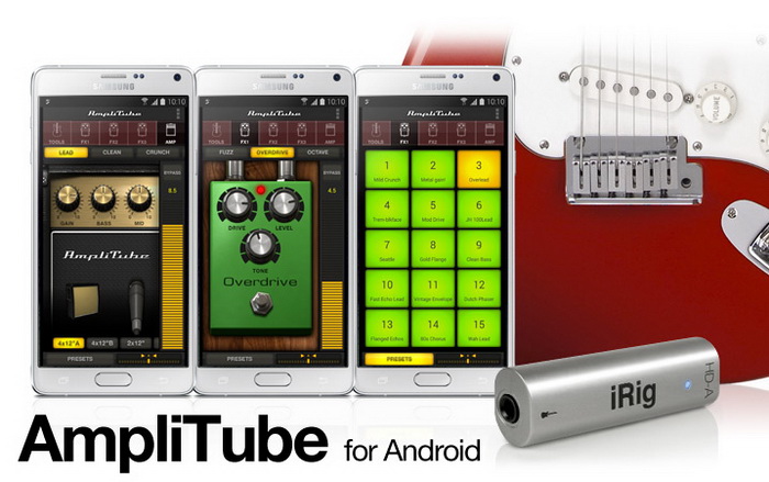 iRig HD-A  AmpliTube   Android