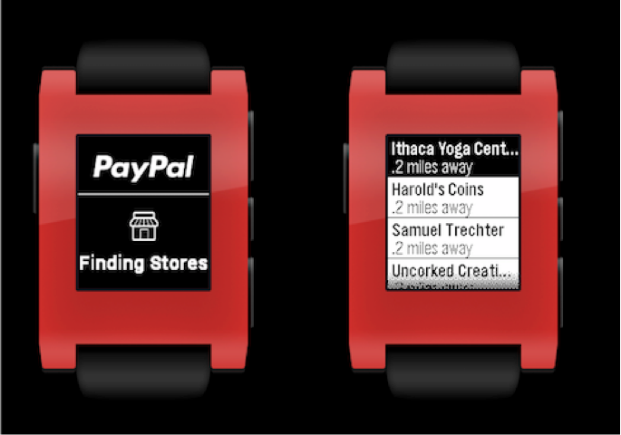  PayPal  Pebble   Apple Watch  Pay