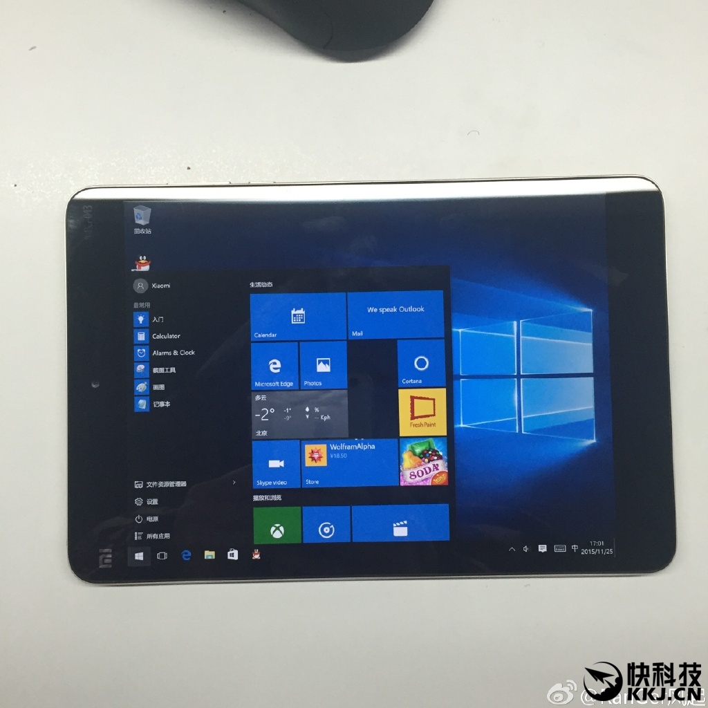 Живые» фото Xiaomi Mi Pad 2 на Windows 10