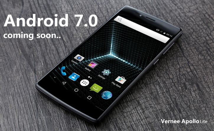 Vernee Apollo Lite  Android 7.0 Nougat  