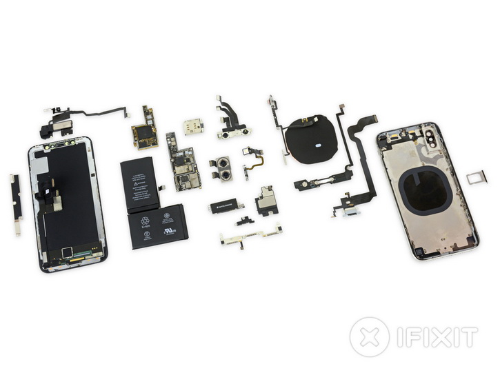 iPhone X    iFixit:    ,   iPhone 8