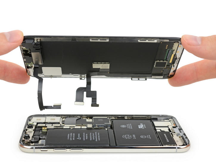 iPhone X    iFixit:    ,   iPhone 8