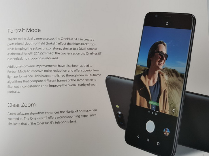 Все характеристики и живые фото OnePlus 5T рядом с Galaxy S8 и Mi Mix 2