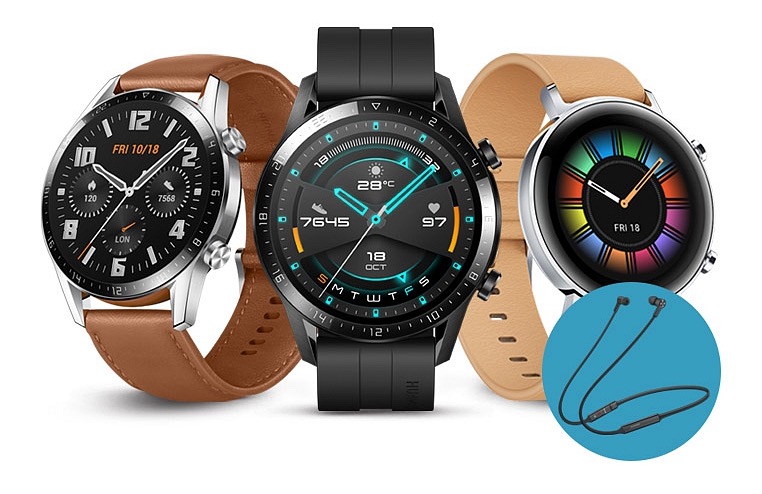 Второе издание Huawei Watch GT 2 доступно для предзаказа в России