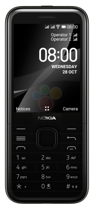 Ностальгический Nokia 8000 4G в двух цветах на пресс-фото