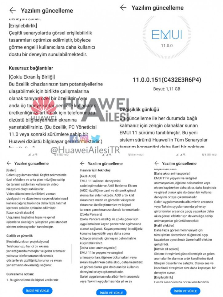 Huawei    P40  Mate 30 Pro  EMUI 11 