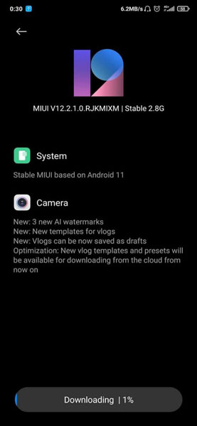 Xiaomi Poco F2 Pro получает обновление до MIUI 12 c Android 11 [скачат