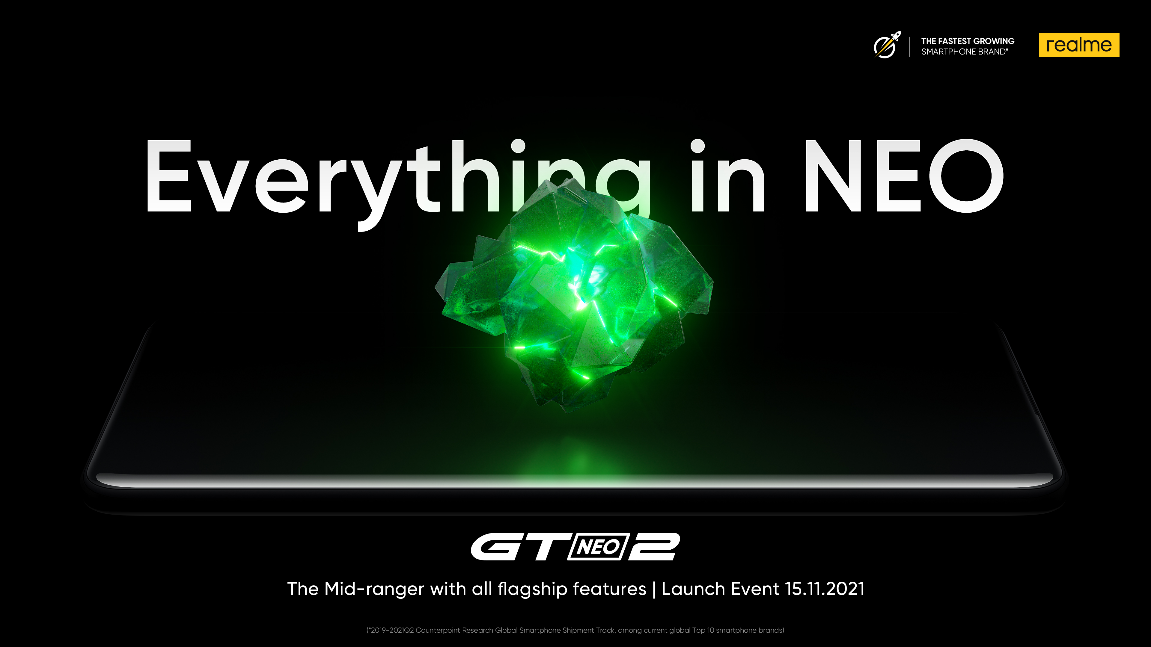 Официально: Realme GT Neo 2 доберется до Европы на следующей неделе