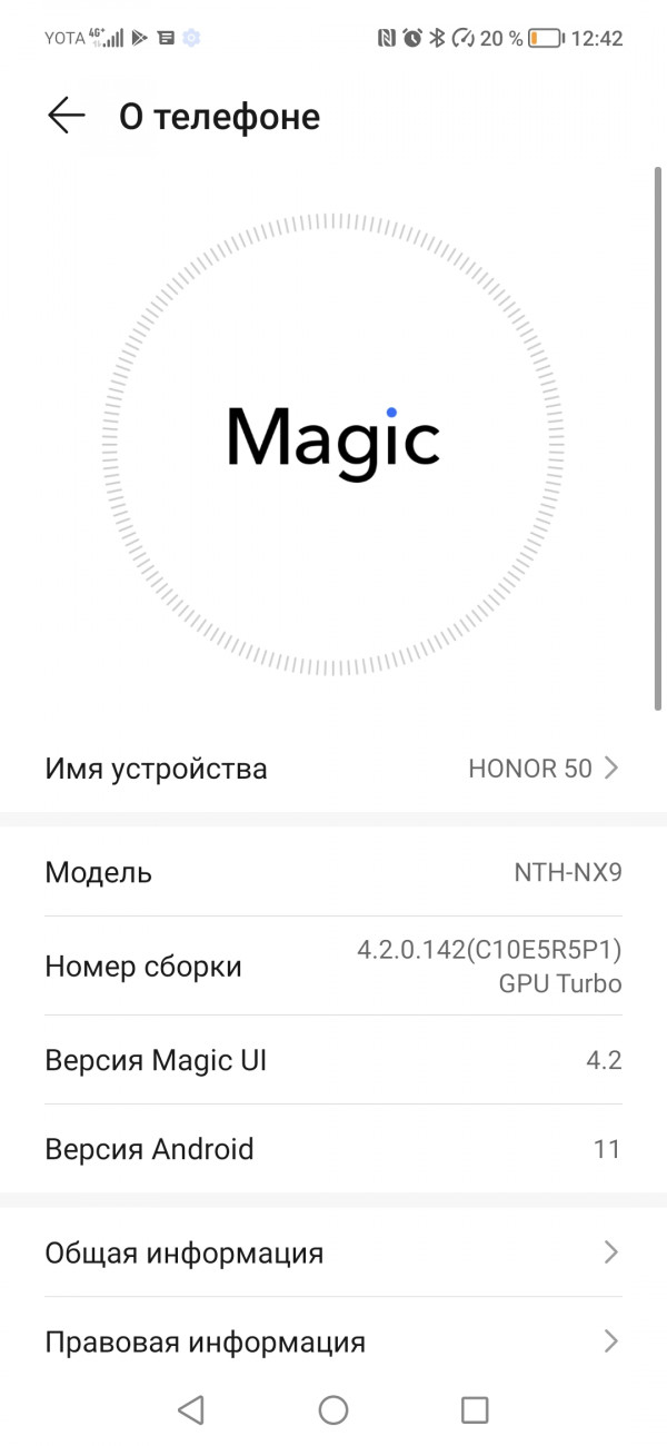  Honor 50:  