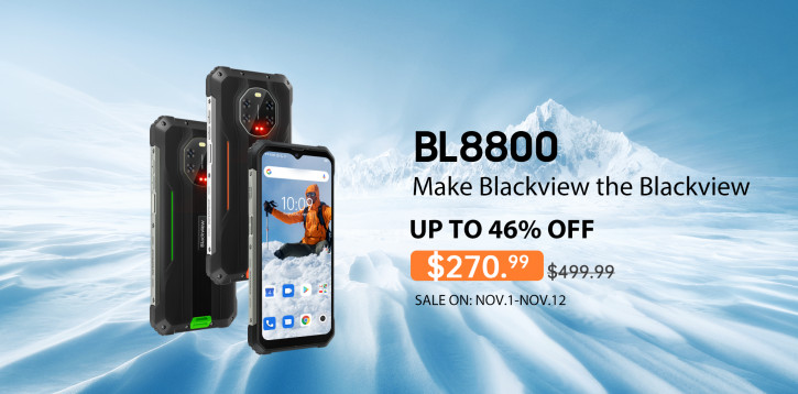 Распродажа Blackview на 11.11: скидки до 55% на ключевые модели