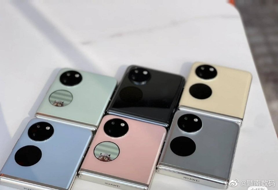 Все расцветки и начинка Huawei Pocket S на живых фото перед анонсом