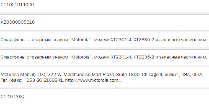 Moto X40 на 8 Gen 2 и ещё одна новинка сертифицированы в России