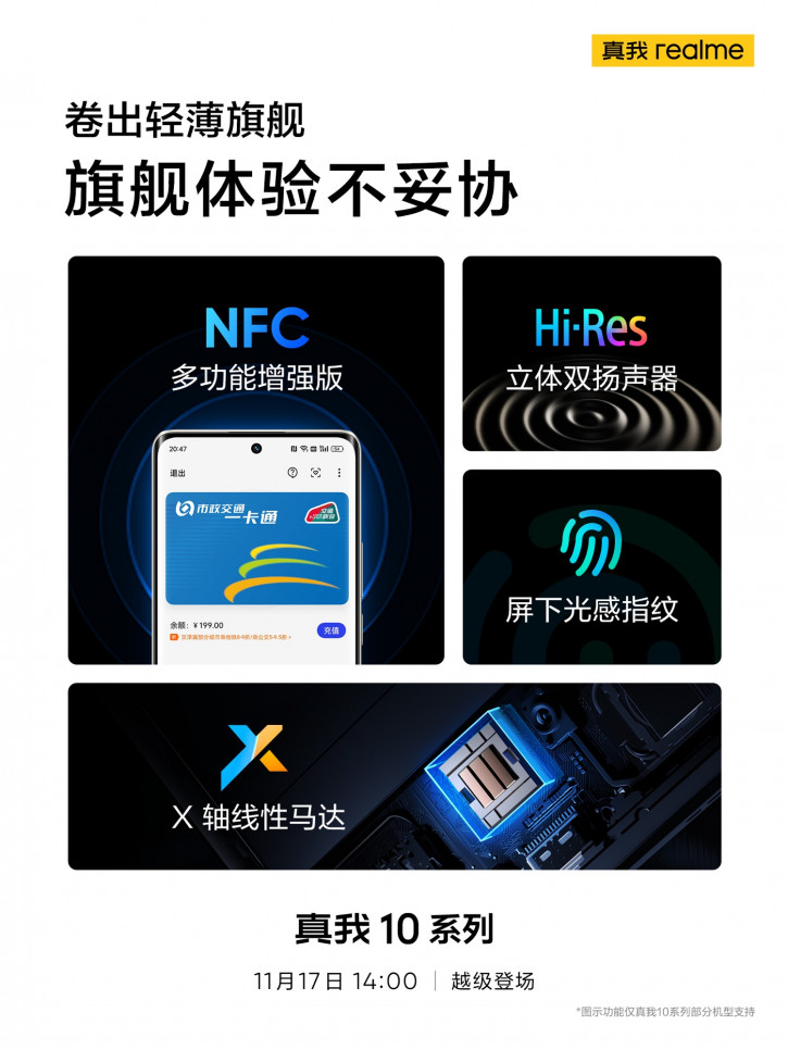 Стереовибрация и другие флагманские фишки Realme 10 Pro+ официально