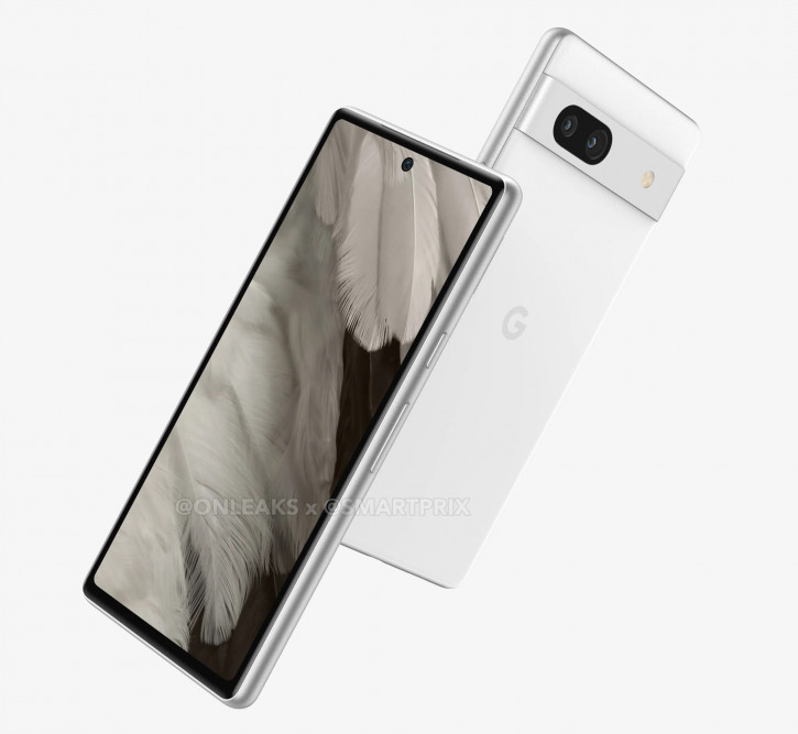 Google Pixel 7a впервые показали на фото и видео
