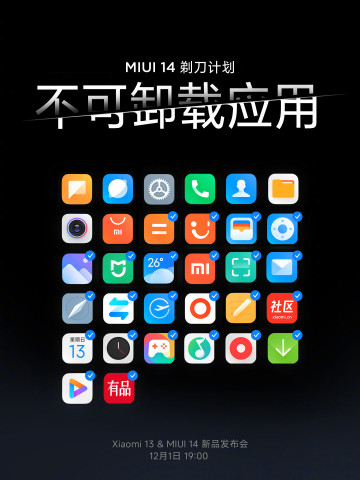  MIUI: Xiaomi    MIUI 14