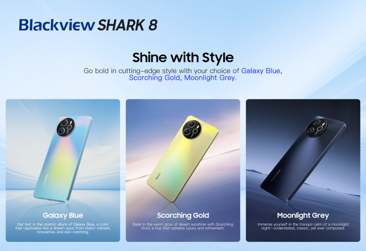 Blackview Shark 8 - акула стиля до $100