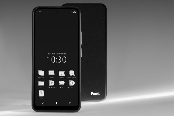 Анонс Punkt. MC02: смартфон по подписке с чёрно-белой швейцарской ОС