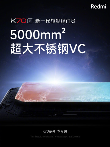 Xiaomi Redmi K70E:   