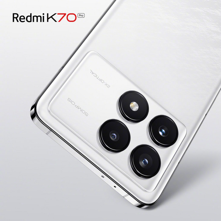Xiaomi показала Redmi K70 Pro в эффектной ледяной расцветке
