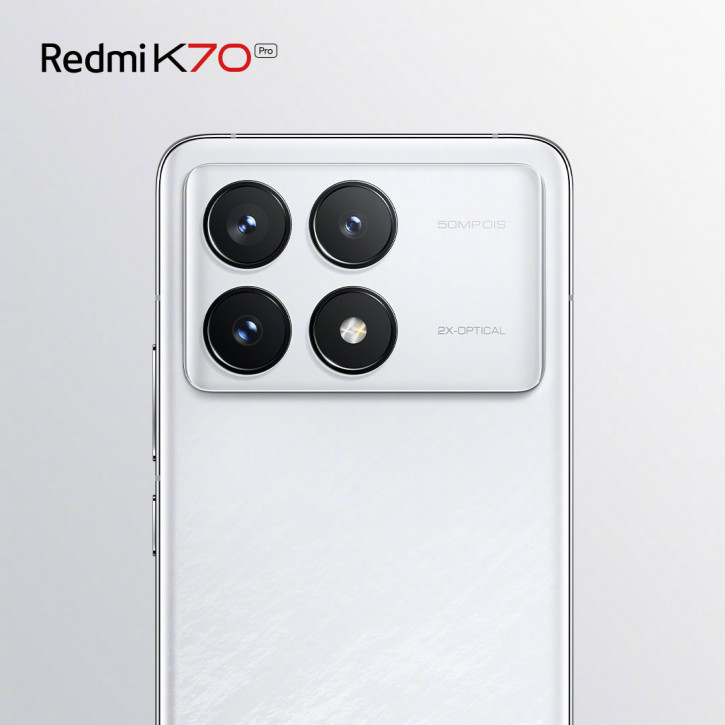 Xiaomi показала Redmi K70 Pro в эффектной ледяной расцветке