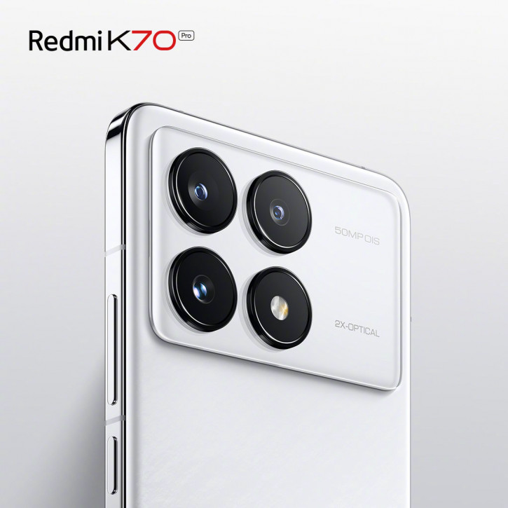 Xiaomi показала Redmi K70 Pro в эффектной ледяной расцветке