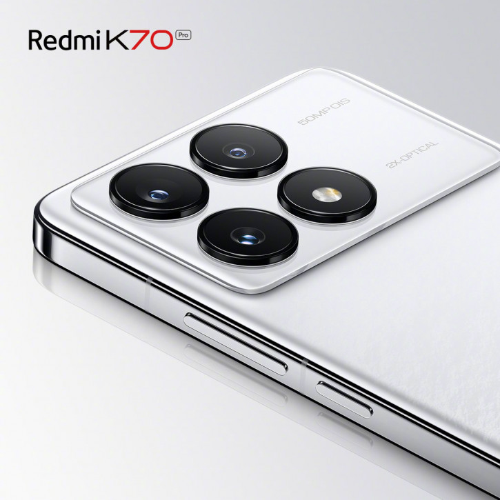 Xiaomi показала Redmi K70 Pro в эффектной ледяной расцветке