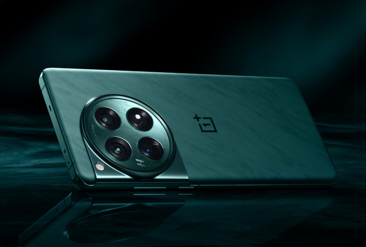 Все три расцветки OnePlus 12 крупным планом на официальных фото