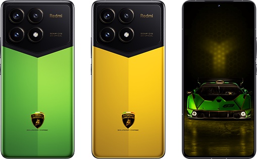 Xiaomi представила спецверсию Redmi K70 Pro Lamborghini Squadra Corse