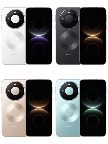 Все модели Huawei Mate 80 во всех цветах красуются на пресс-фото