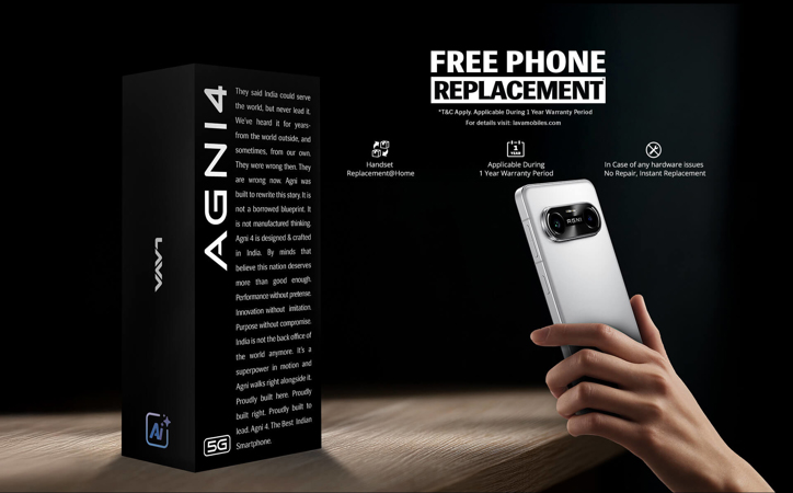 Анонс Lava Agni 4: индийский огонь с металлом и Dimensity 8350