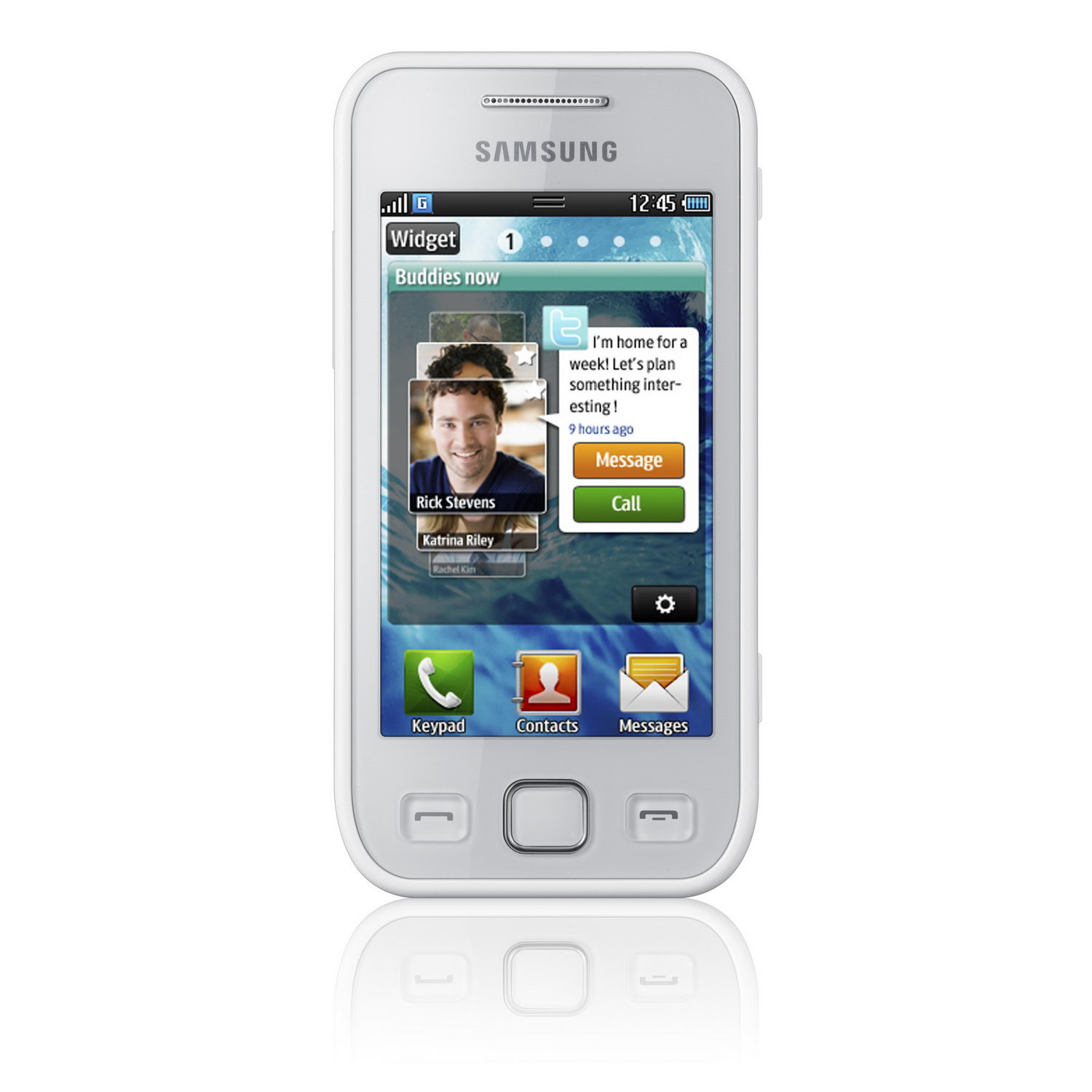 Samsung S5750 (Wave 575) – Bada-телефон с поддержкой 3G