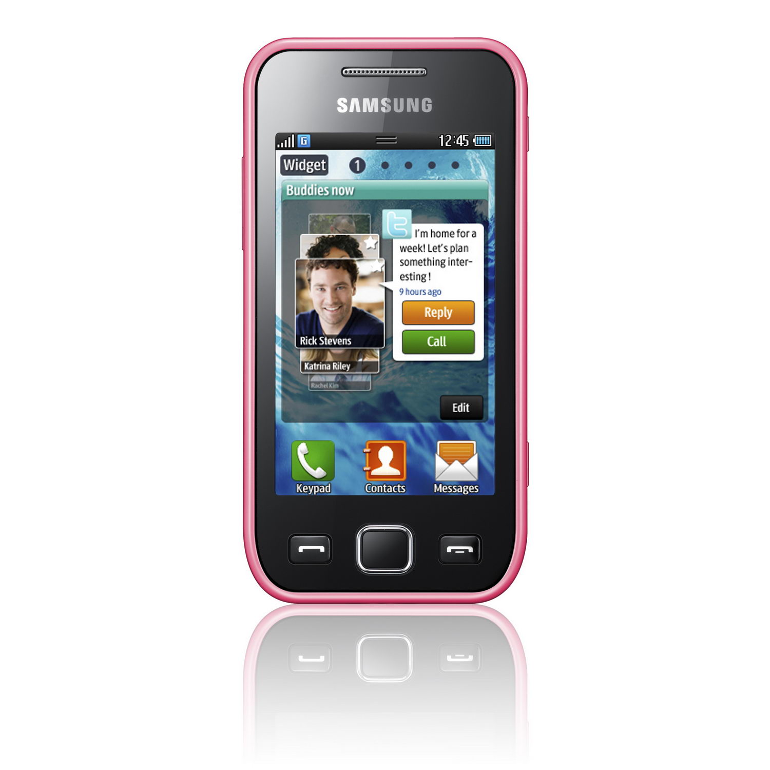 Samsung S5750 (Wave 575) – Bada-телефон с поддержкой 3G