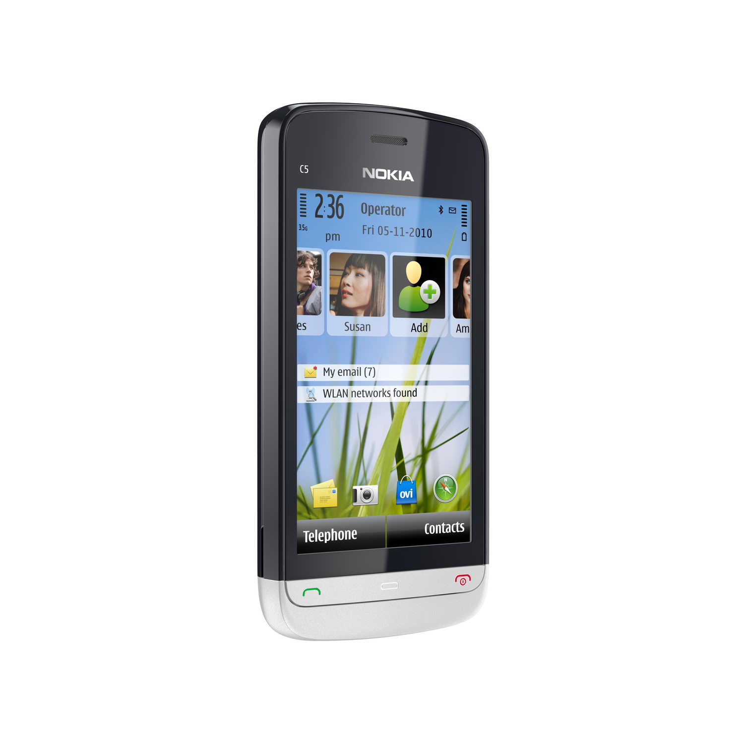 Nokia C5-03: недорогой смартфон с Wi-Fi и 3G