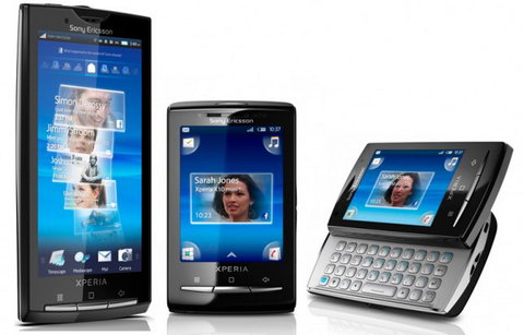 Sony Ericsson Xperia X10 Android 2.1